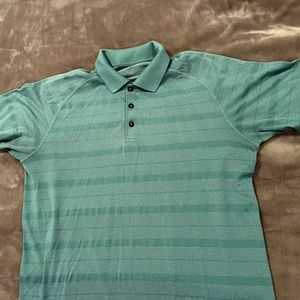 LuLuLemon Short Sleeve Evolution Polo Shirt - Large - Light Green